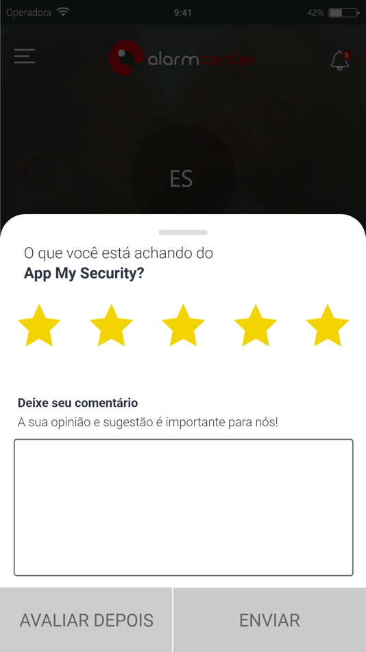 #5. Alarm Center Monitoramento (iOS) Podle: CENTRAL DE ALARMES LTDA