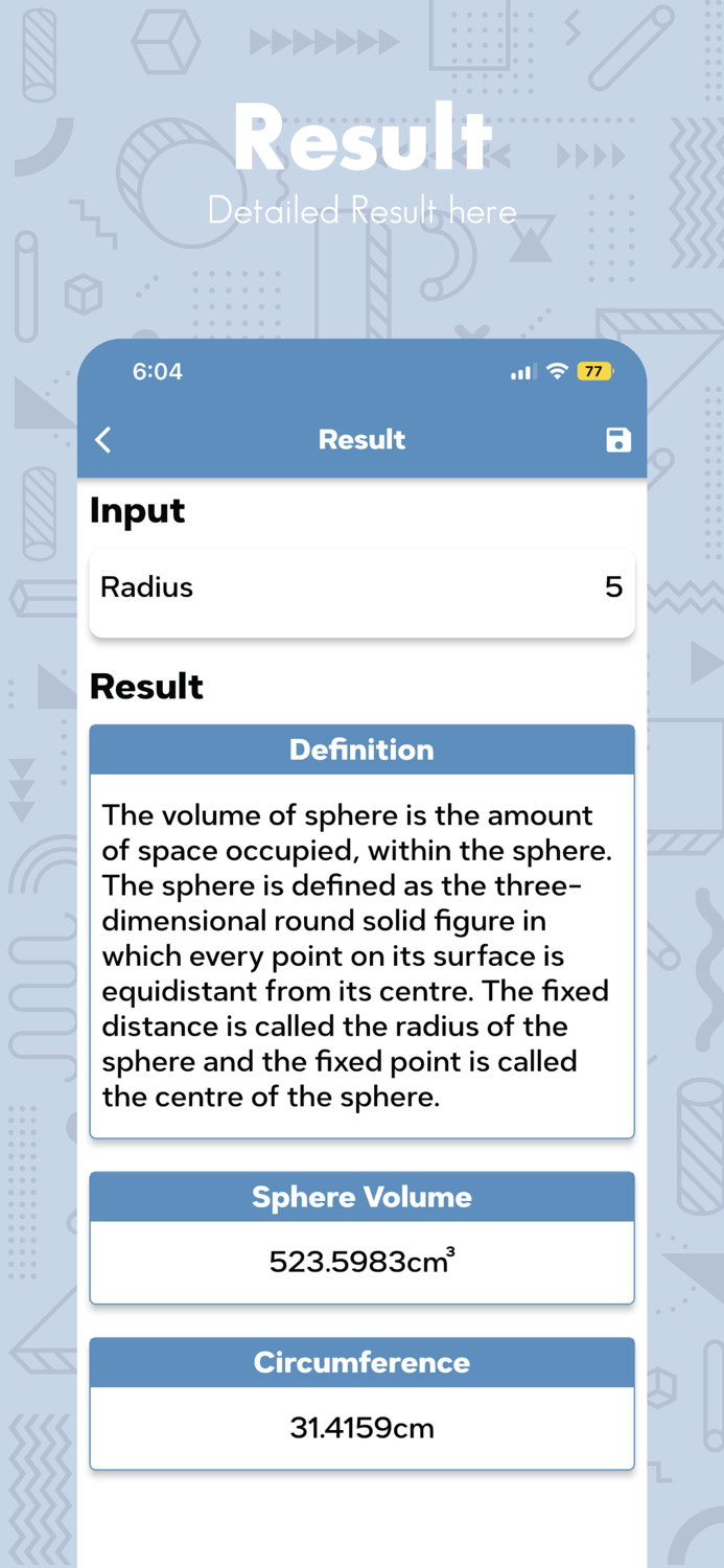 Volume Of A Sphere Calculator