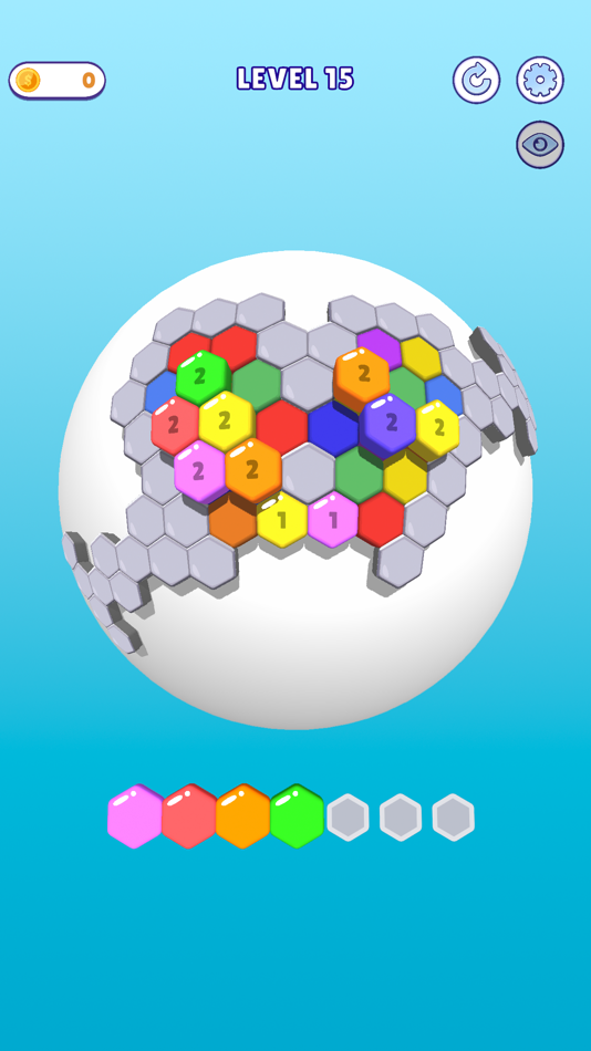 #6. Hexa Jam 3D (iOS) 来自: Son Pham
