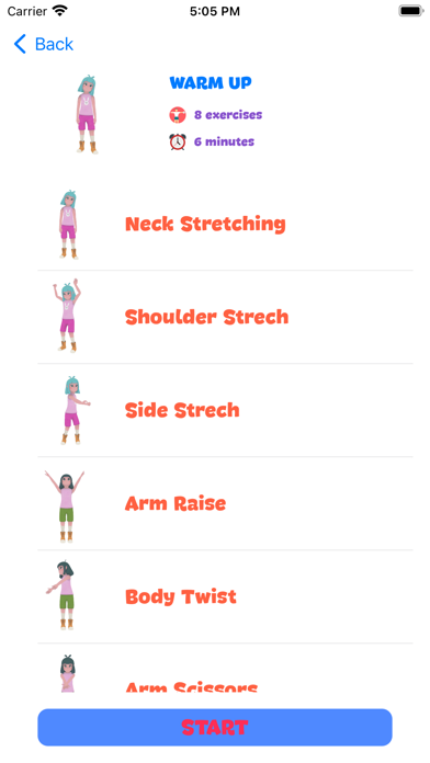 Yoga and Exercise For Kid Screenshot