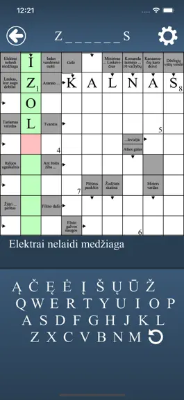 Game screenshot Kryžiažodžiai apk