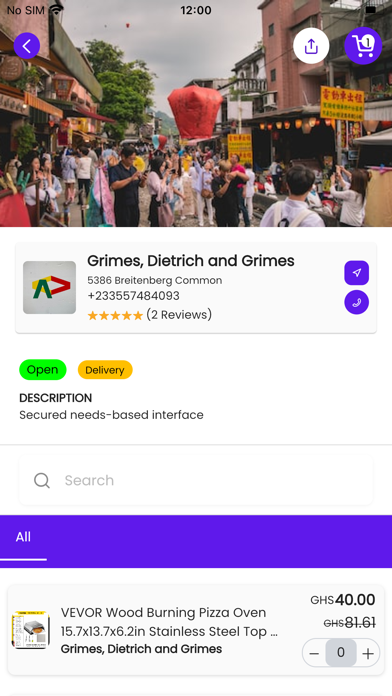 Glover: Food, Service & Taxi Screenshot