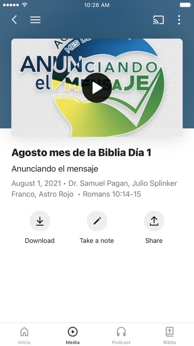 Sociedad Bíblica de México Screenshot