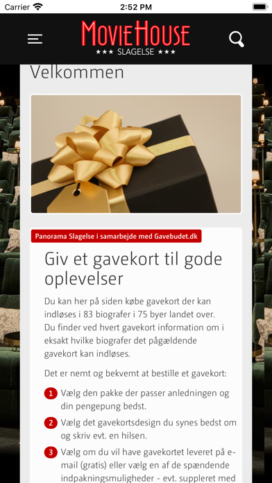 MovieHouse Slagelse Screenshot