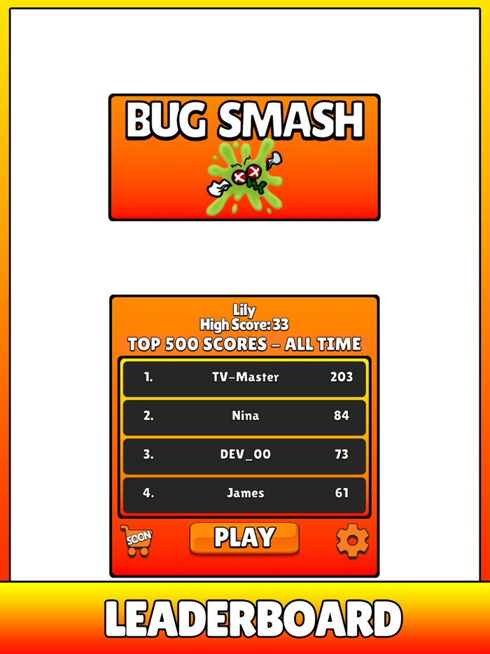 Bug Smash games