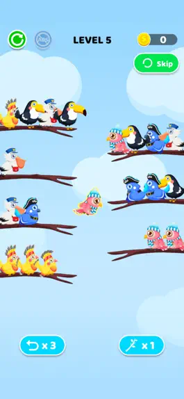 Game screenshot Color Bird Sort - Puzzle Game mod apk