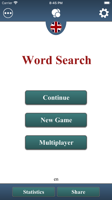 Word Search - online game Screenshot