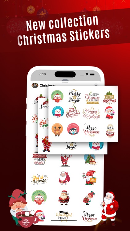 Merry Christmas Sticker 2024