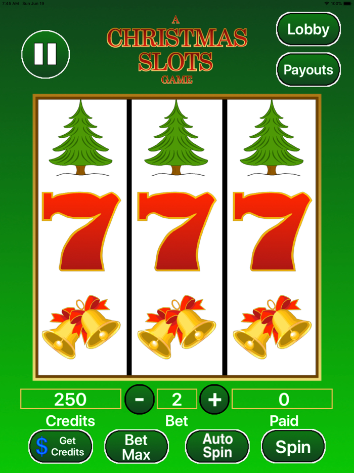 A Christmas Slots Game