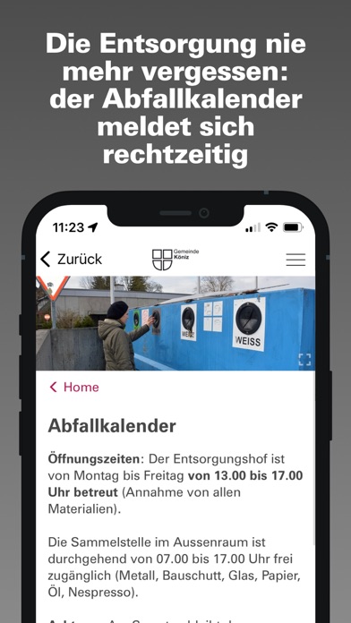 Gemeinde Köniz Screenshot