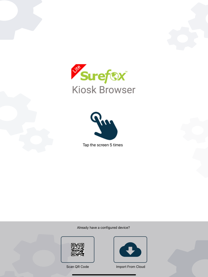 SureFox Kiosk Browser Lite