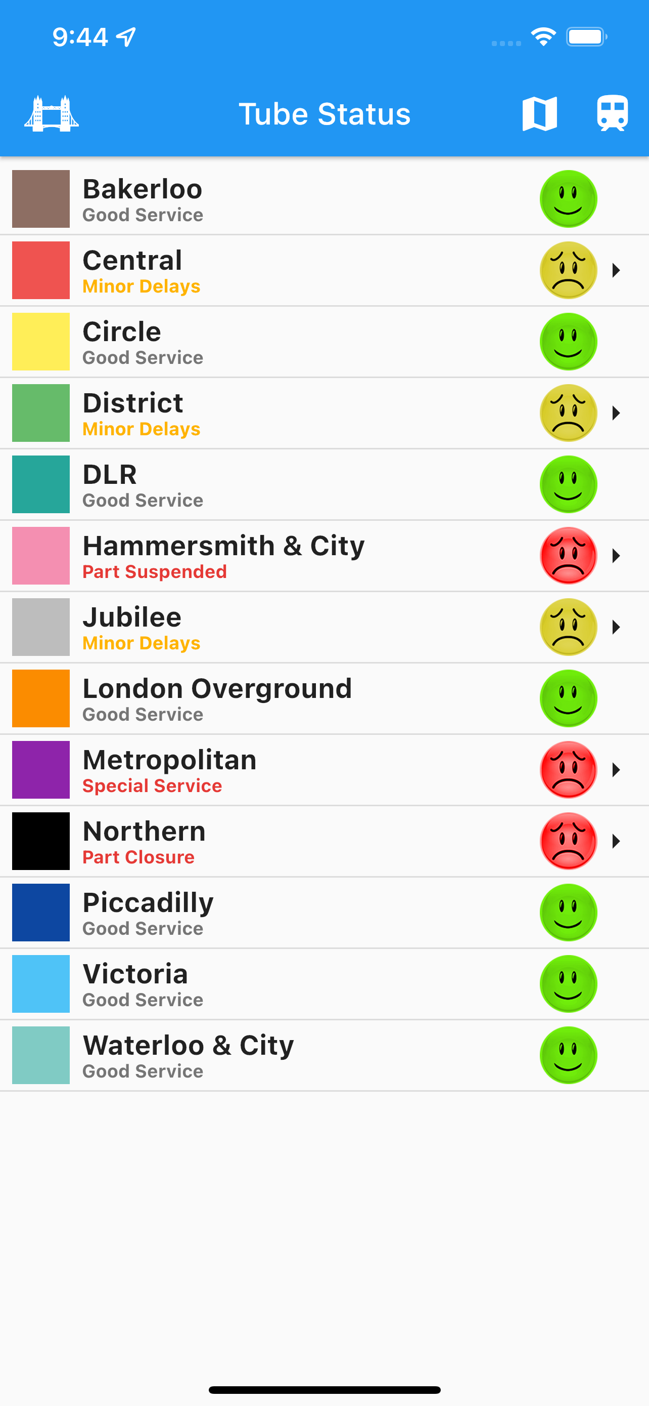 Tube Info