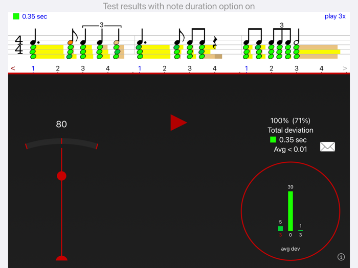 Rhythm Sight Reading Trainer