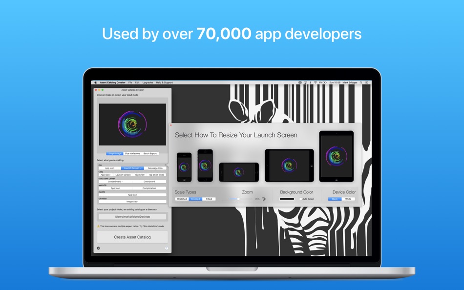 #2. Asset Catalog Creator Pro (macOS) Podle: BRIDGETECH SOLUTIONS LIMITED