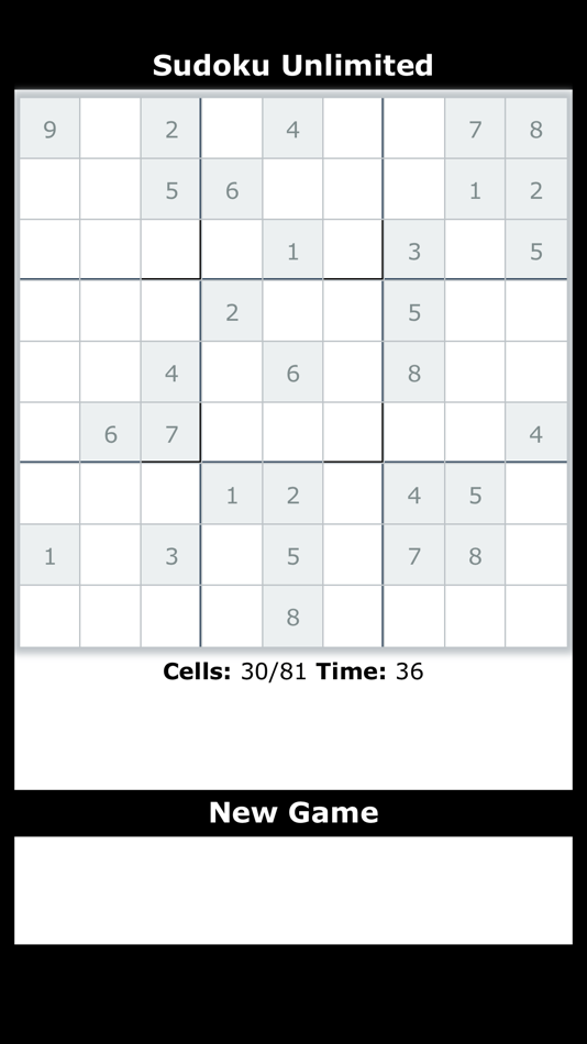 #1. Sudoku Game Unlimited (iOS) Podle: John Rouda