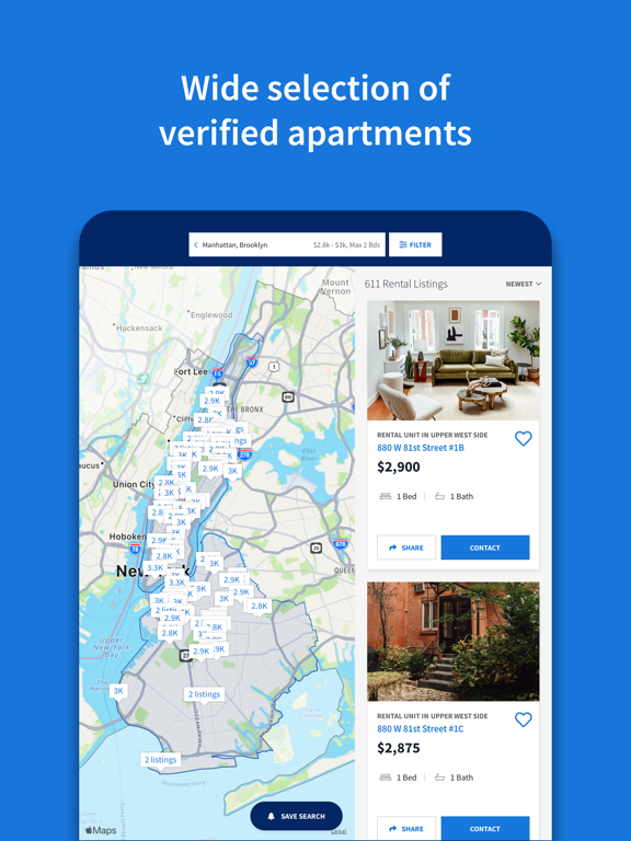 Screenshot #5 pour StreetEasy NYC Rentals