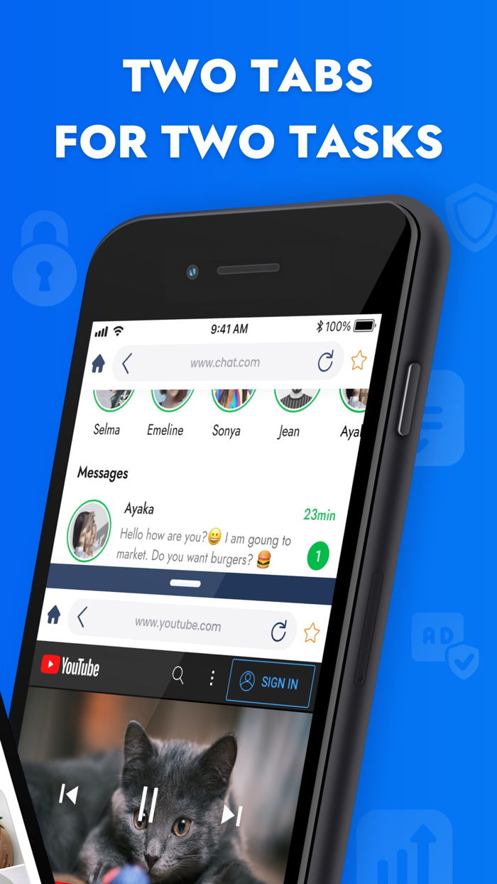 Split Window Dual Screen View