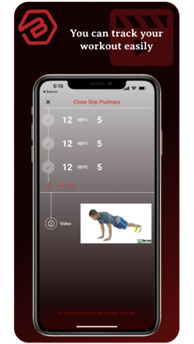 Burnout Challenge Fitness Screenshot