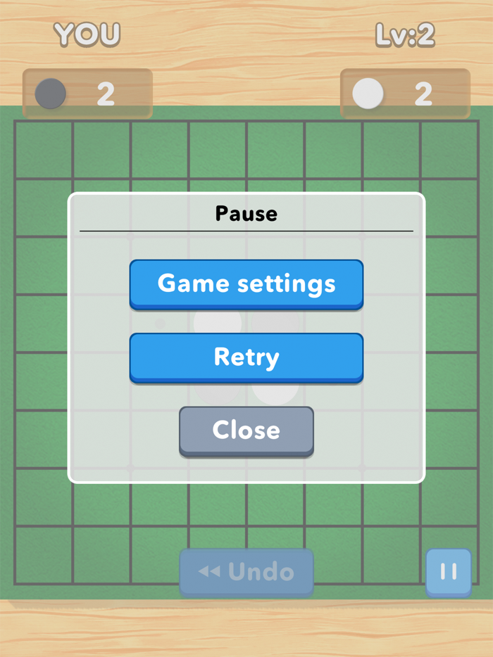 Reversi AI Classic board game