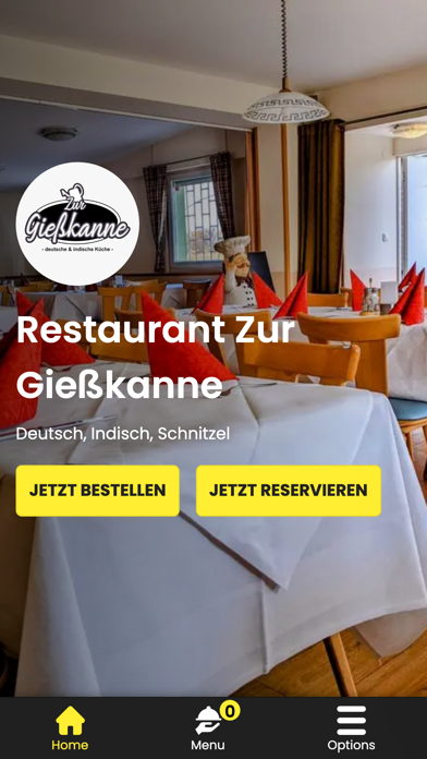 Restaurant Zur Gießkanne Screenshot