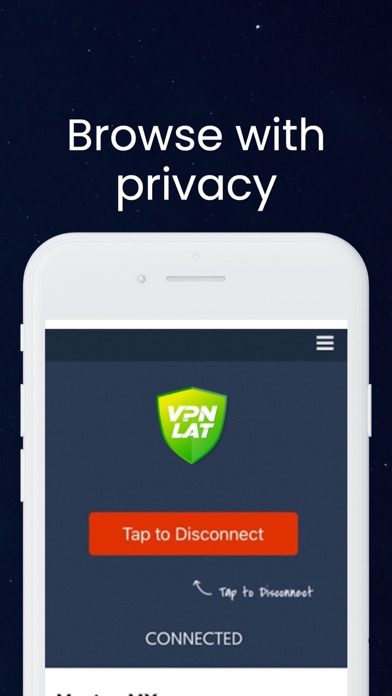 VPN.lat: unlimited and secure Screenshot