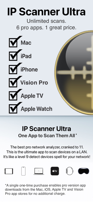 ‎Istantanea dello scanner IP Ultra