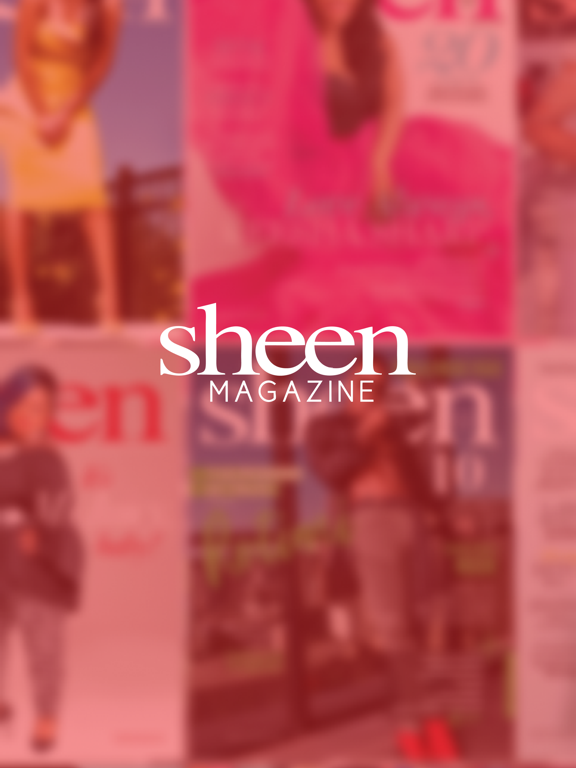 Sheen Magazine iPad screenshot 1 - Magazines & Newspapers app
