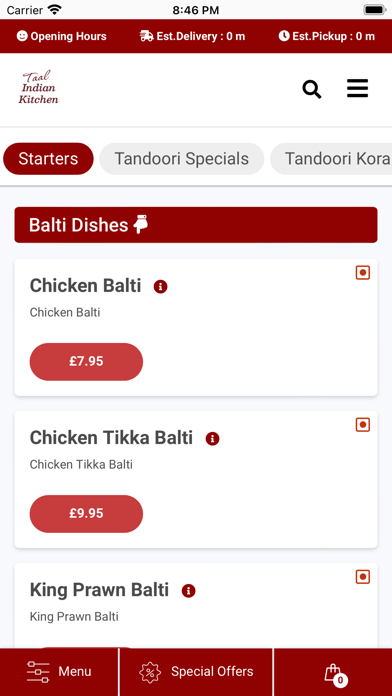 Taal Indian Kitchen Screenshot