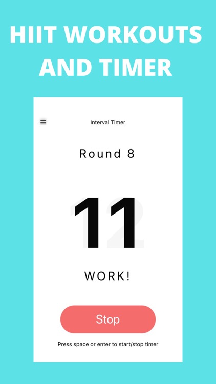 hiit Workouts and Timer