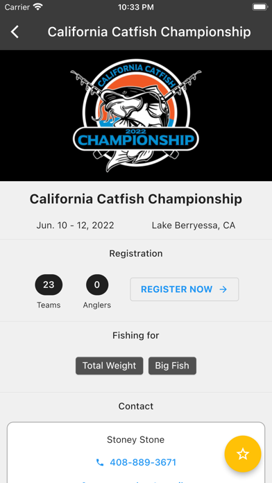 WP Tournaments Screenshot