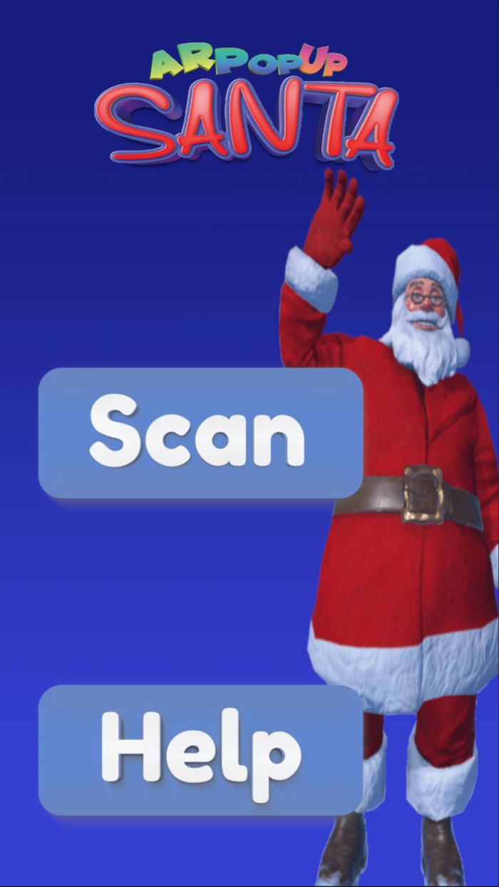 AR PopUp Santa