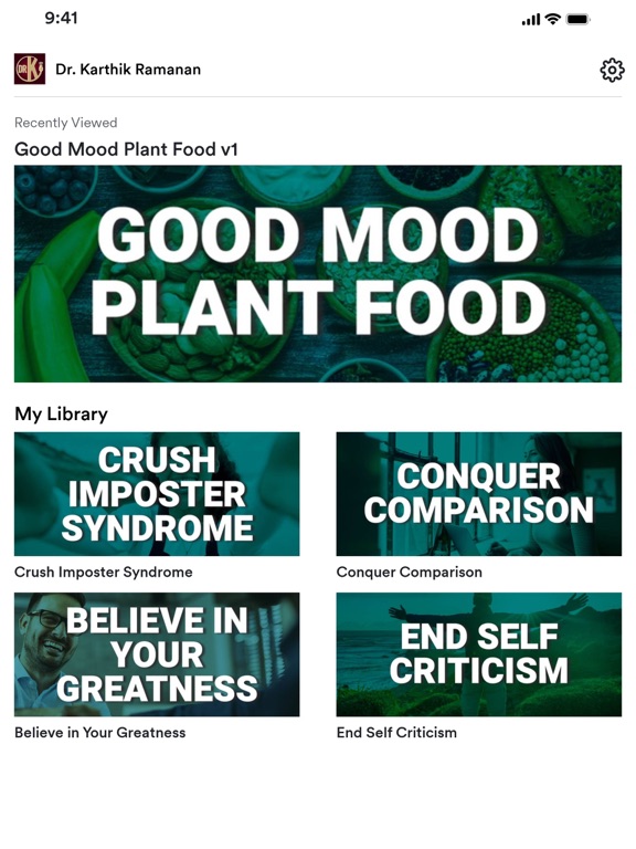 Dr. K: Emotional Health Mentor iPad screenshot 2 - Health & Fitness app