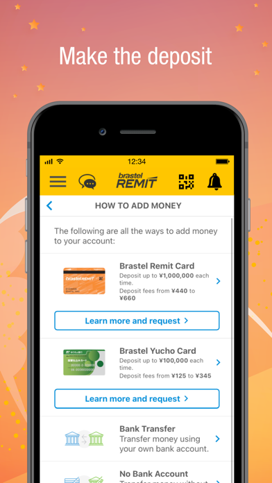 Brastel Remit - Send Money Screenshot