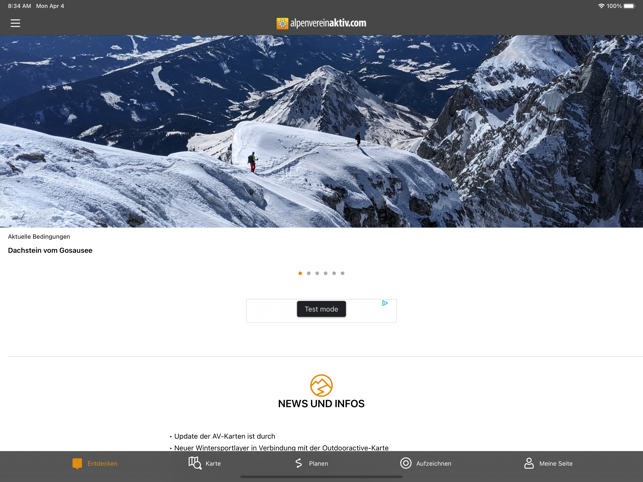 ‎alpenvereinaktiv Screenshot