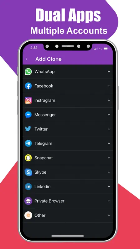 Super clone: Multiple Accounts screenshot 3 of 4