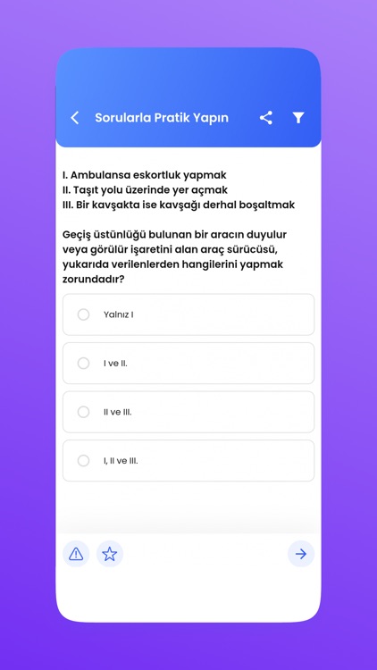 Ehliyet Sinav Sorulari