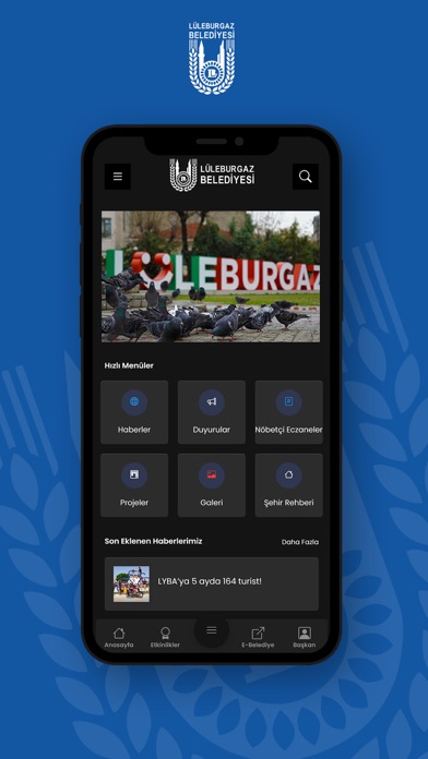 Lüleburgaz Belediyesi Screenshot