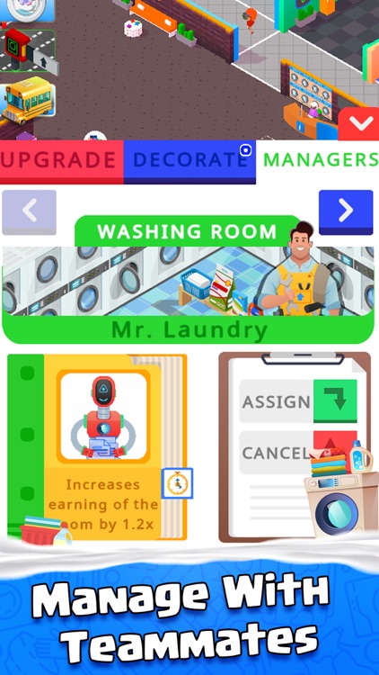Idle Laundry 3D screenshot-4
