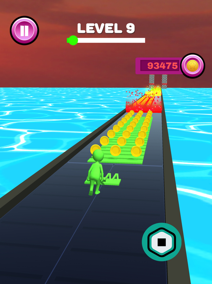 Robux Stack Runners 3D