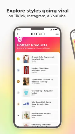 Game screenshot Motom: Social Shopping apk