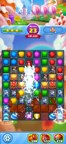 Game screenshot Jenny&Wolf Match3 mod apk