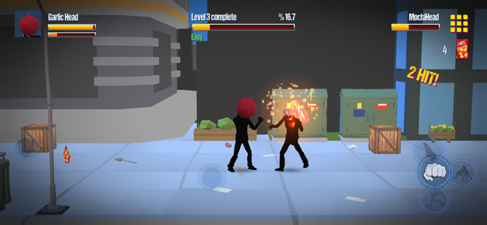 Stickman Street Food Fighter