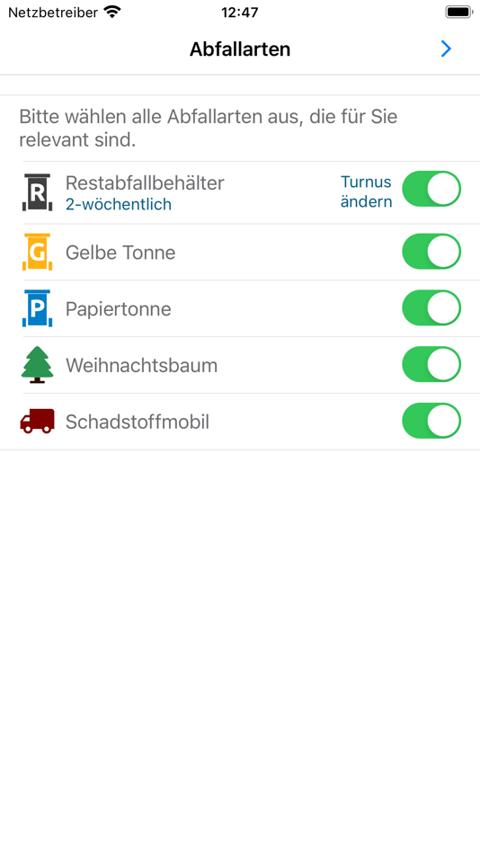 #3. MSE Abfall (iOS) Podle: GeMoS GmbH