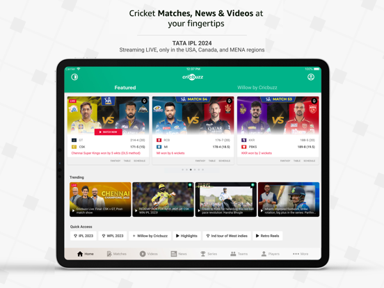 Cricbuzz Live Cricket Scoresのおすすめ画像1