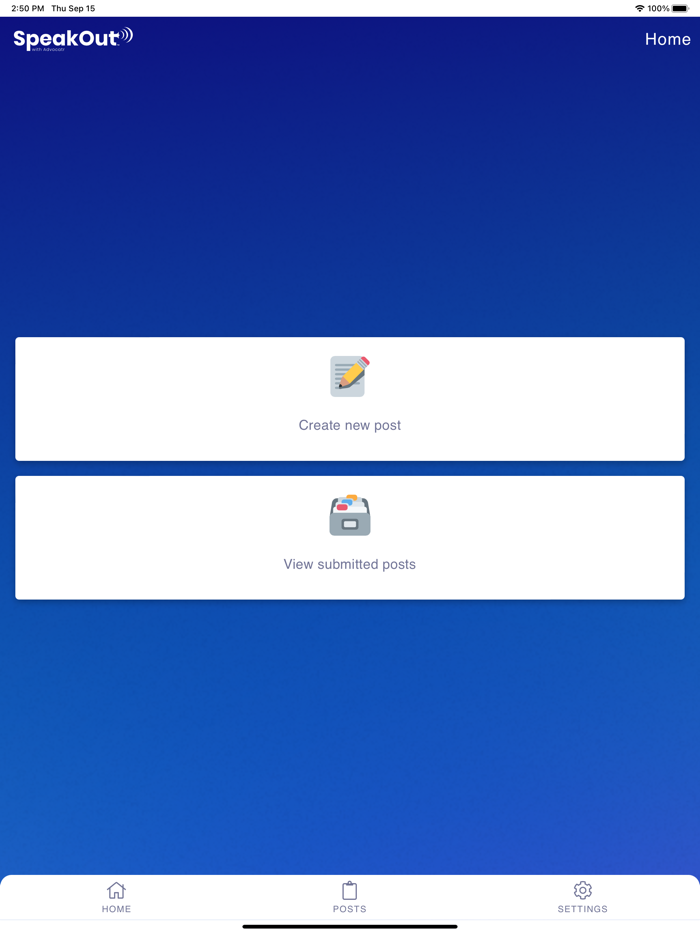 SpeakOut™ with Advocatr®