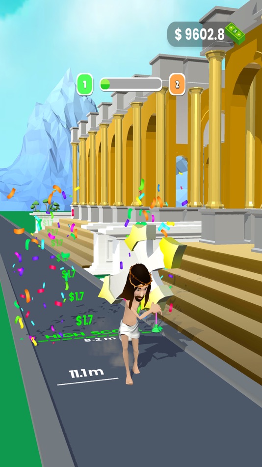 #1. Cross Bearer 3D (iOS) 由: Jeeneesoft, Inc.