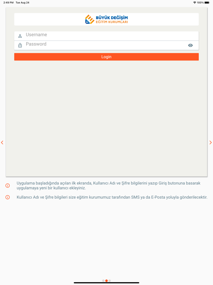 Büyük Değişim Eğitim