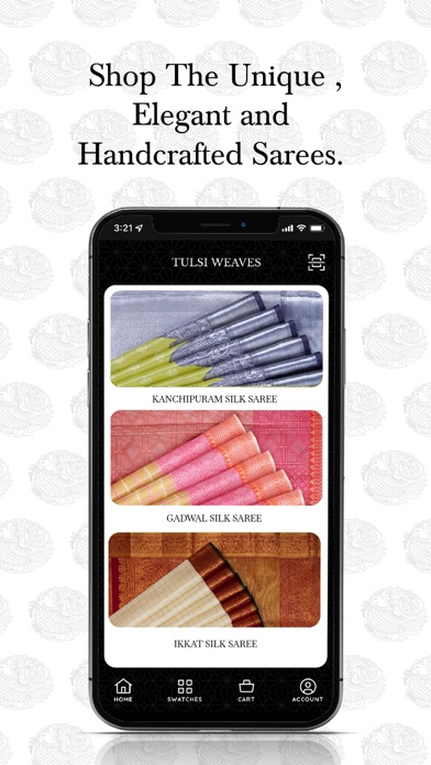 Tulsi Weaves Wholesale Screenshot