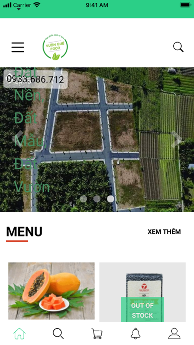 Vườn Quê Food Screenshot