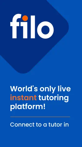Game screenshot Filo: Instant 1-to-1 tutoring mod apk